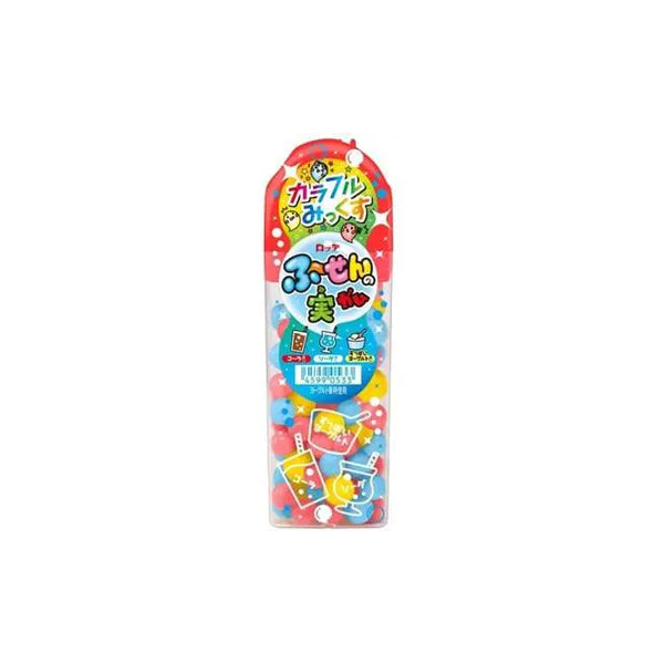 Sachet de billes de chewing-gum japonais Lotte Balloon Buds Bubble Gum saveurs Cola et Soda