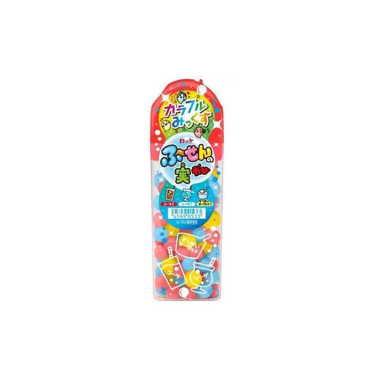 Sachet de billes de chewing-gum japonais Lotte Balloon Buds Bubble Gum saveurs Cola et Soda