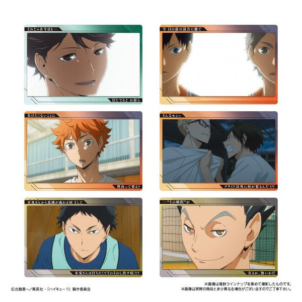 BANDAI Haikyu!! Wafer #7 - Gaufrette japonaise avec carte 12G