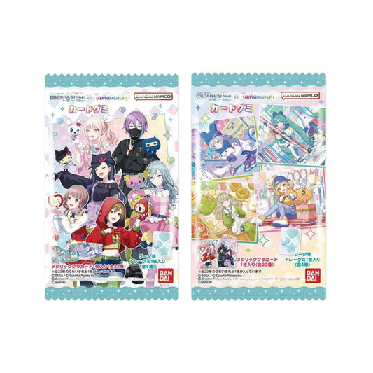 BANDAI Project Sekai Colorful Stage! Hatsune Miku X Tamagocchi Card Gummy - Bonbons gélifiés japonais avec carte 10G