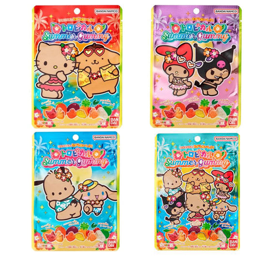 Sanrio Characters Tropical Gummy - Bonbons gélifiés japonais Sanrio 38G