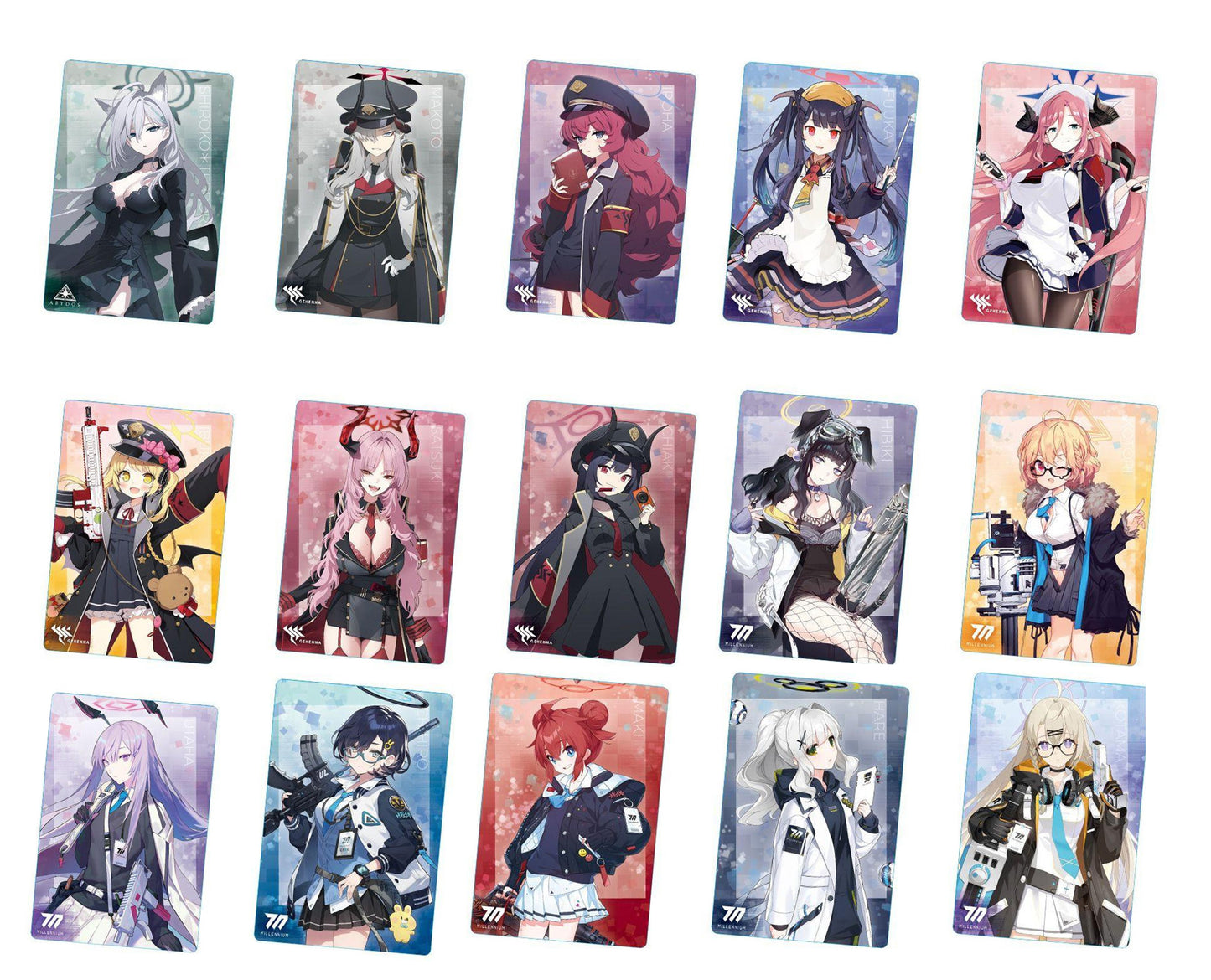 Gaufrette Blue Archive #4 vanille + carte collector Bandai