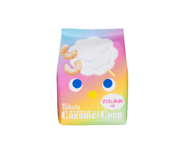 Caramel Corn japonais goût barbe à papa Tohato – sachet de 62g

