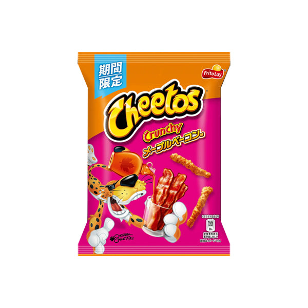 Paquet de Cheetos japonais saveur bacon et sirop d'érable