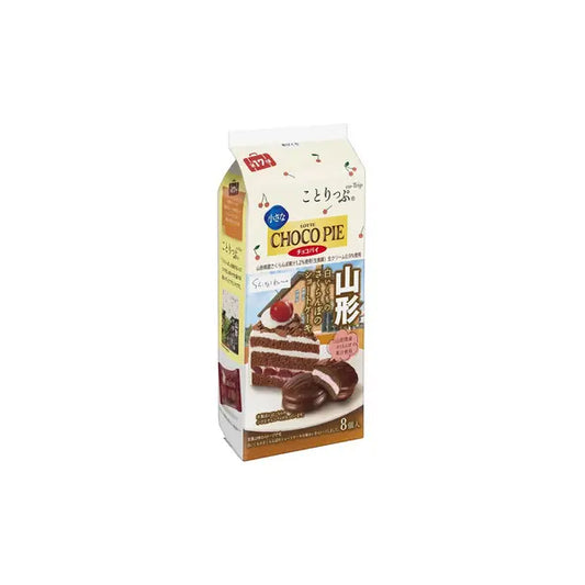 Mini gâteaux individuels chocolatés Lotte Co-Trip Choco Pie saveur shortcake à la cerise Sakuranbo