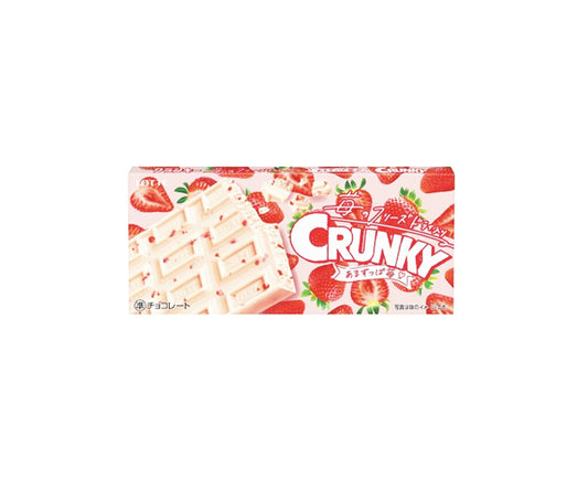 Chocolat japonais CRUNKY Sweet & Tangy Strawberry à la fraise – LOTTE



