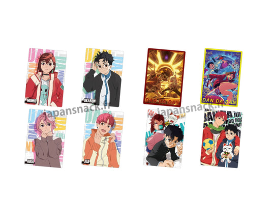 Gaufrette DANDADAN chocolat #2 + carte collector Bandai