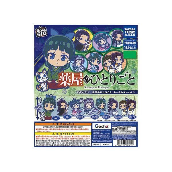 The Apothecary Diaries rubber keychain gashapon officiel Japon
