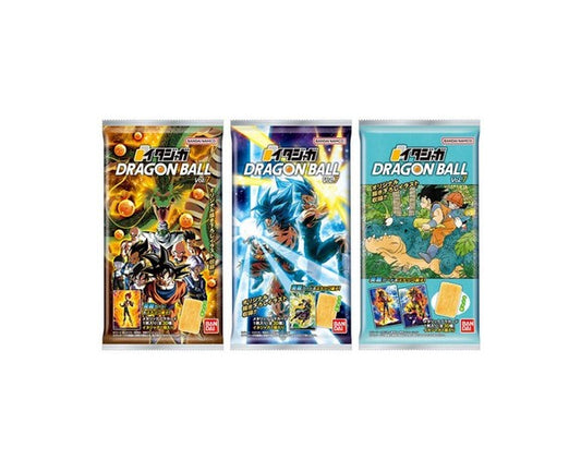 Snack ITA-JAGA Dragon Ball + carte 🎴 – chips japonaises Bandai