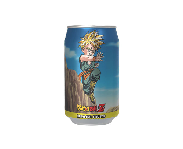 Boisson japonaise Trunks Dragon Ball Z – Soda saveur fruits d’été 330ml – canette design manga

