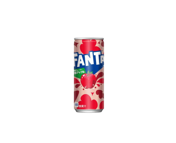 Fanta Japonais pomme rouge en canette de 250ml – édition Coca-Cola Japan