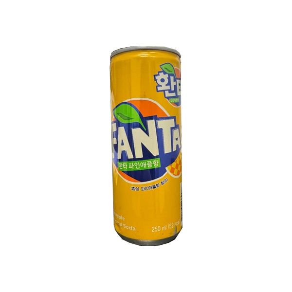 Fanta Pineapple – Boisson Gazeuse Coréenne à l'Ananas - 250ML