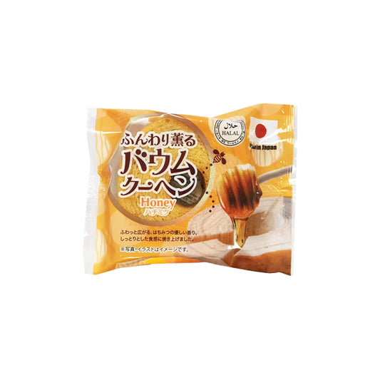 Gâteau japonais Baumkuchen au miel et à la vanille Taiyo Foods