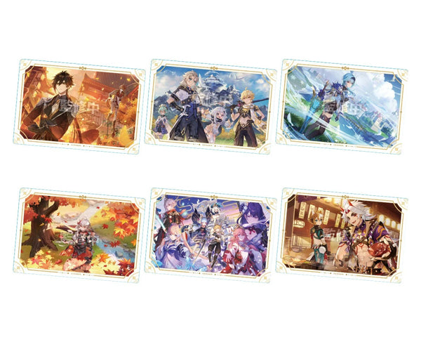 Gaufrette Genshin Impact avec Carte Collector – Édition #2

