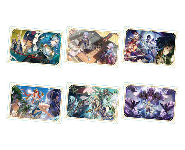 Gaufrette Genshin Impact avec Carte Collector – Édition #2

