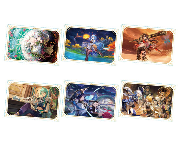 Gaufrette Genshin Impact avec Carte Collector – Édition #2

