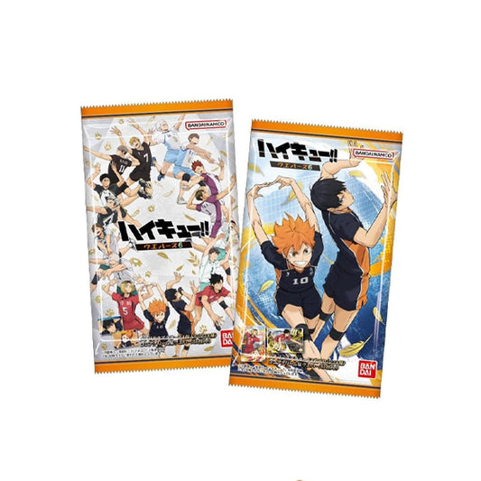 HAIKYU!! WAFER #6 – Gaufrette Chocolat + 1 Carte Métallisée