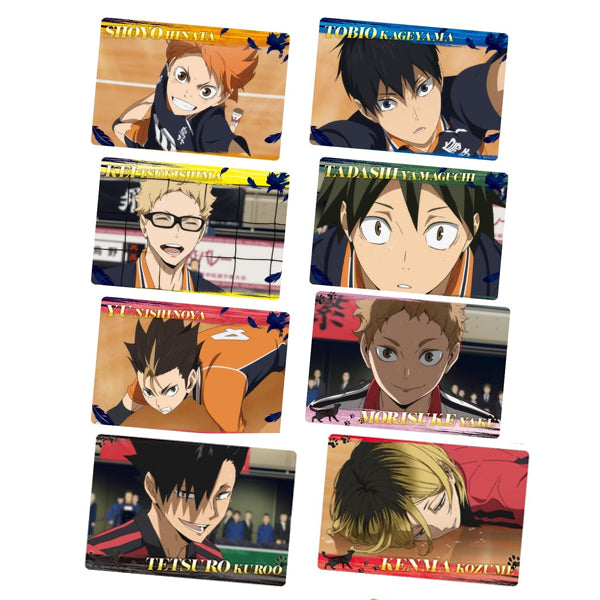 Gaufrette Chocolat HAIKYU!! #6 + 1 Carte Métallisée