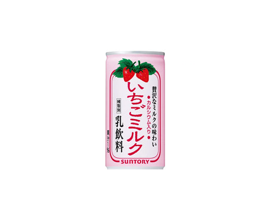 Boisson japonaise Ichigo Milk Suntory 190ml – Lait et fraise