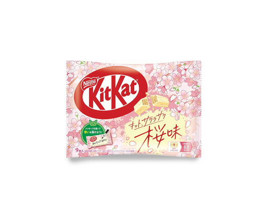 MINI KITKAT SAKURA FLEUR DE CERISIER 104.4G - Édition Limitée Japonaise