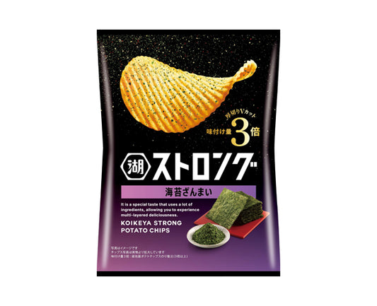 Chips KOIKEYA Strong saveur nori algue et sauce soja – paquet 53g

