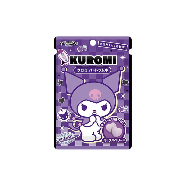 Kuromi Hart Figure Ramune Candy 32g – bonbons japonais ramune Kuromi Sanrio