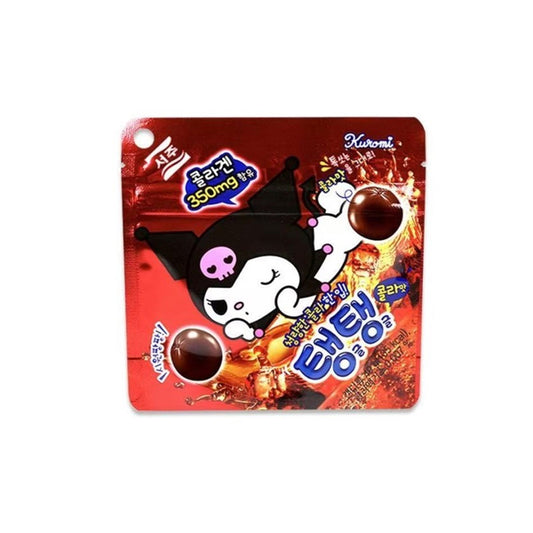 Kuromi Fizzy Cola Gummy – Bonbons Coréen Saveur Cola - 40G