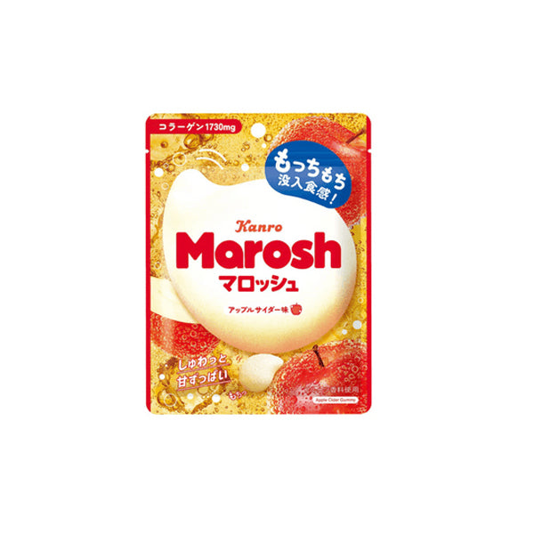 Marosh Apple Cider 46g – gummies japonais pomme apple cider Kanro