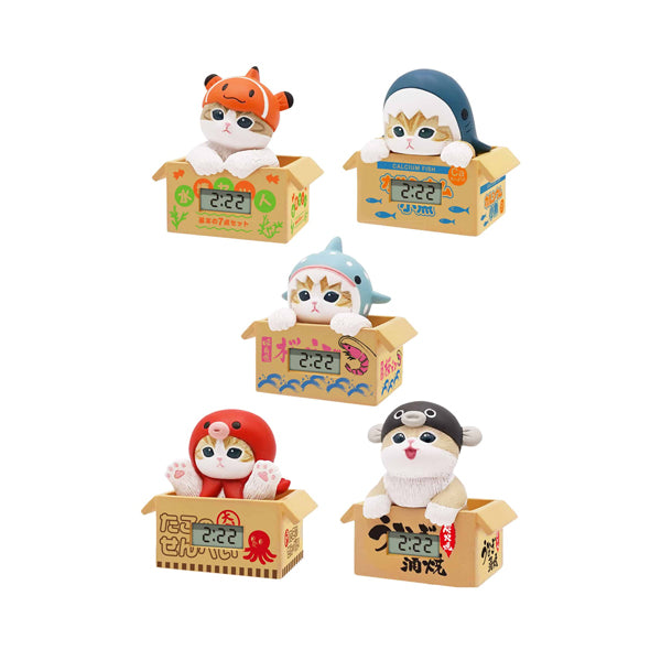 Mofusand Sea Creature Digital Clock – horloge digitale kawaii japonaise