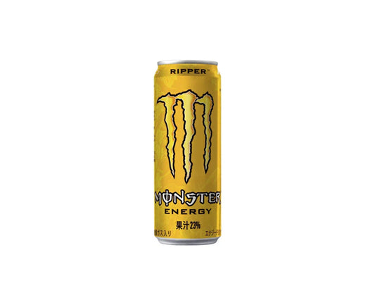 Boisson énergisante japonaise Monster Energy +Juice Ripper 355ml – saveur fruits exotiques
