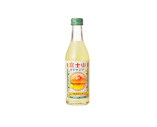 Bouteille de cidre japonais MT. FUJI YUZU au yuzu - 240ml

