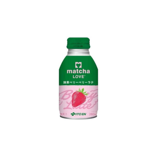Matcha Love Strawberry Latte – Boisson Thé au Lait & Fraise - 280ML