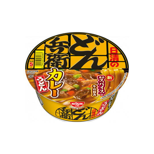 Donbe Cup Curry Udon - Nouilles udon japonaises au curry 86G