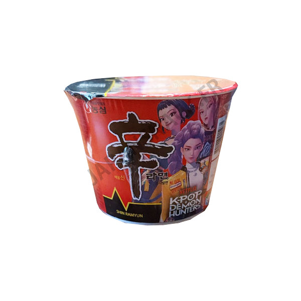 Shin Ramen Big Cup Kpop Demon Hunter 114 g – ramen coréen épicé