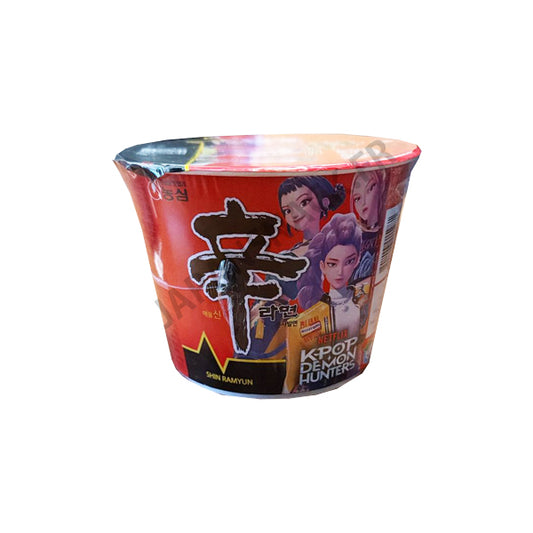 Shin Ramen Big Cup Kpop Demon Hunter 114 g – ramen coréen épicé