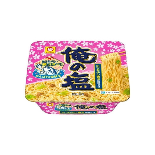 Bol de nouilles yakisoba japonaises Ore no Shio saveur sel et algues.
