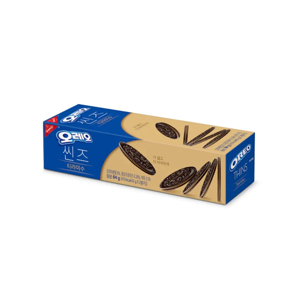 Oreo Thins Tiramisu Cream Sandwich Cookies – Biscuits Fins au Tiramisu - 84G