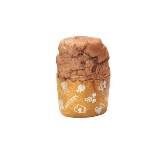 Brioche japonaise en conserve Panda Face avec pépites de chocolat 100g.