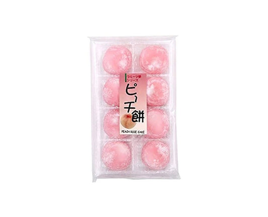 Mochi Japonais Pêche Kubota – 8 pièces avec fourrage guimauve et crème fruitée