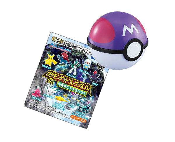 Pokeball  1 figurine & 1 Chewing Gum