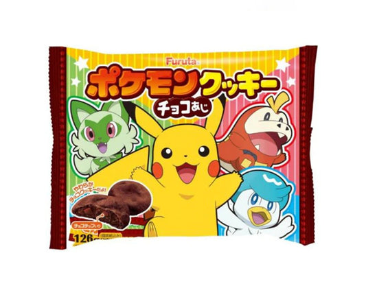 Cookie Chocolat Pokemon 126G