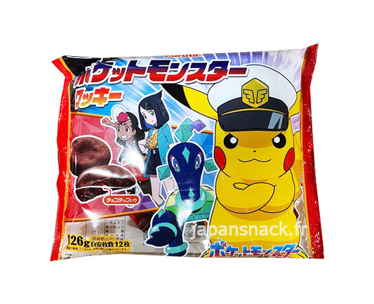 Cookie Chocolat Pokemon 126G