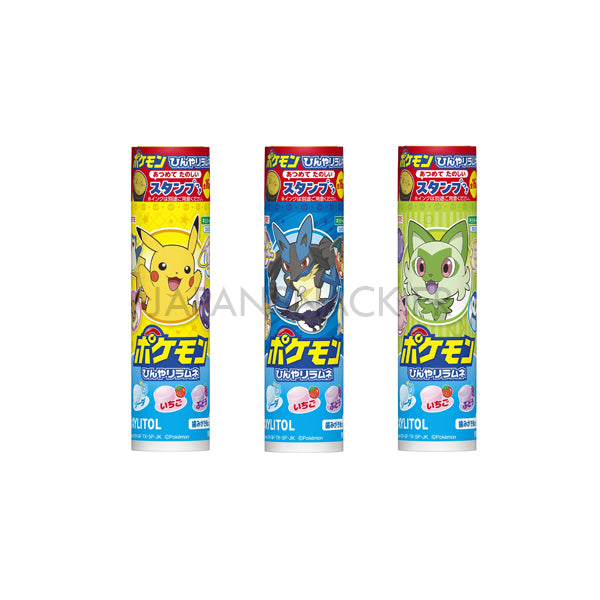 Pokémon Xylitol Hinyari Ramune Candy 26g – bonbons japonais sans sucre goût ramune