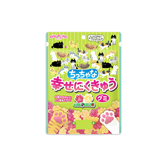 Puni-Fuwa Nikukyu Gummy 70g – gummies japonais pattes raisin pomme
