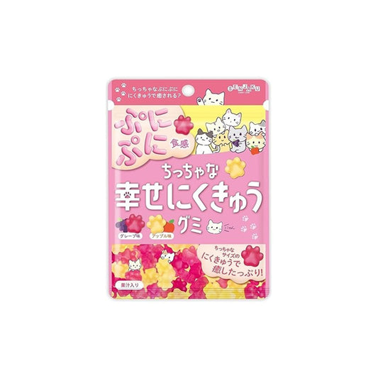 Puni-Fuwa Nikukyu Gummy 70g – gummies japonais pattes raisin pomme
