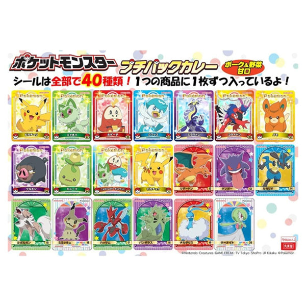 Pokemon Instant Curry Pork & Vegetable Mini – Plat Japonais - 120G