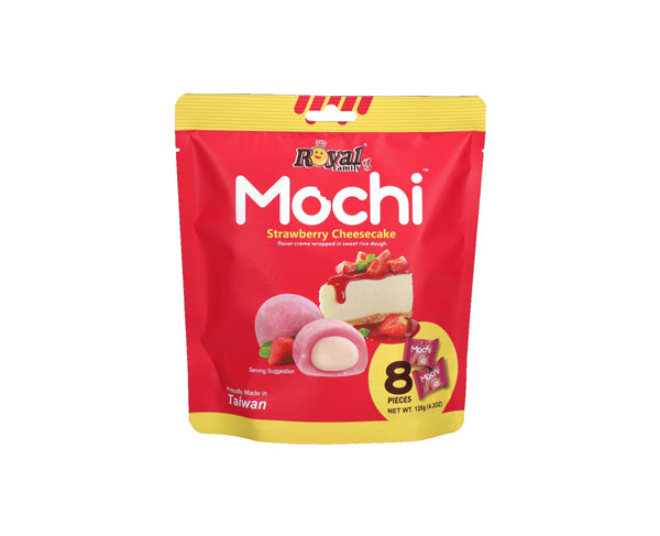 Mochi cheesecake fraise 120 g 🍓 – gâteaux de riz Royal Family