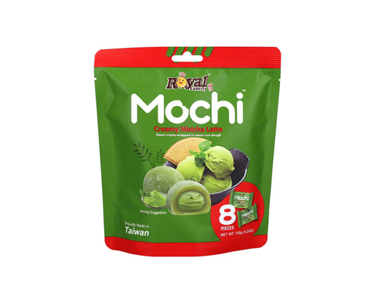 Mochi matcha latte 120 g 🍵 – gâteaux de riz Royal Family
