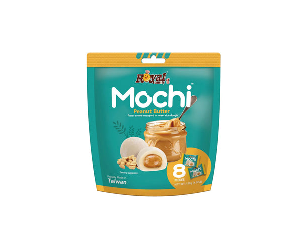 Mochi beurre de cacahuète 120 g 🥜 – gâteaux de riz Royal Family