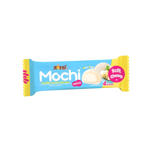 Paquet de mini mochis japonais à la crème de vanille Royal Family.